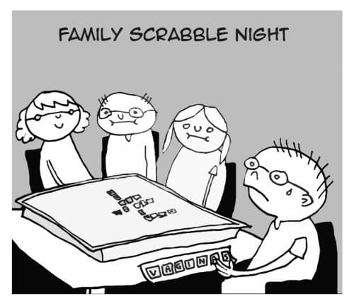 Scrabble to the Finish